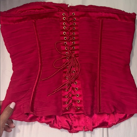 Hot Pink Corset - Picture 3 of 3